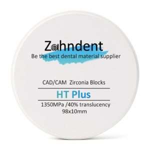 بلنک زاهندت، بلوک زیرکونیا زاهندنت، Zahndent zirconia block، زاهندنت، زاهندنت HT، بلنک HT